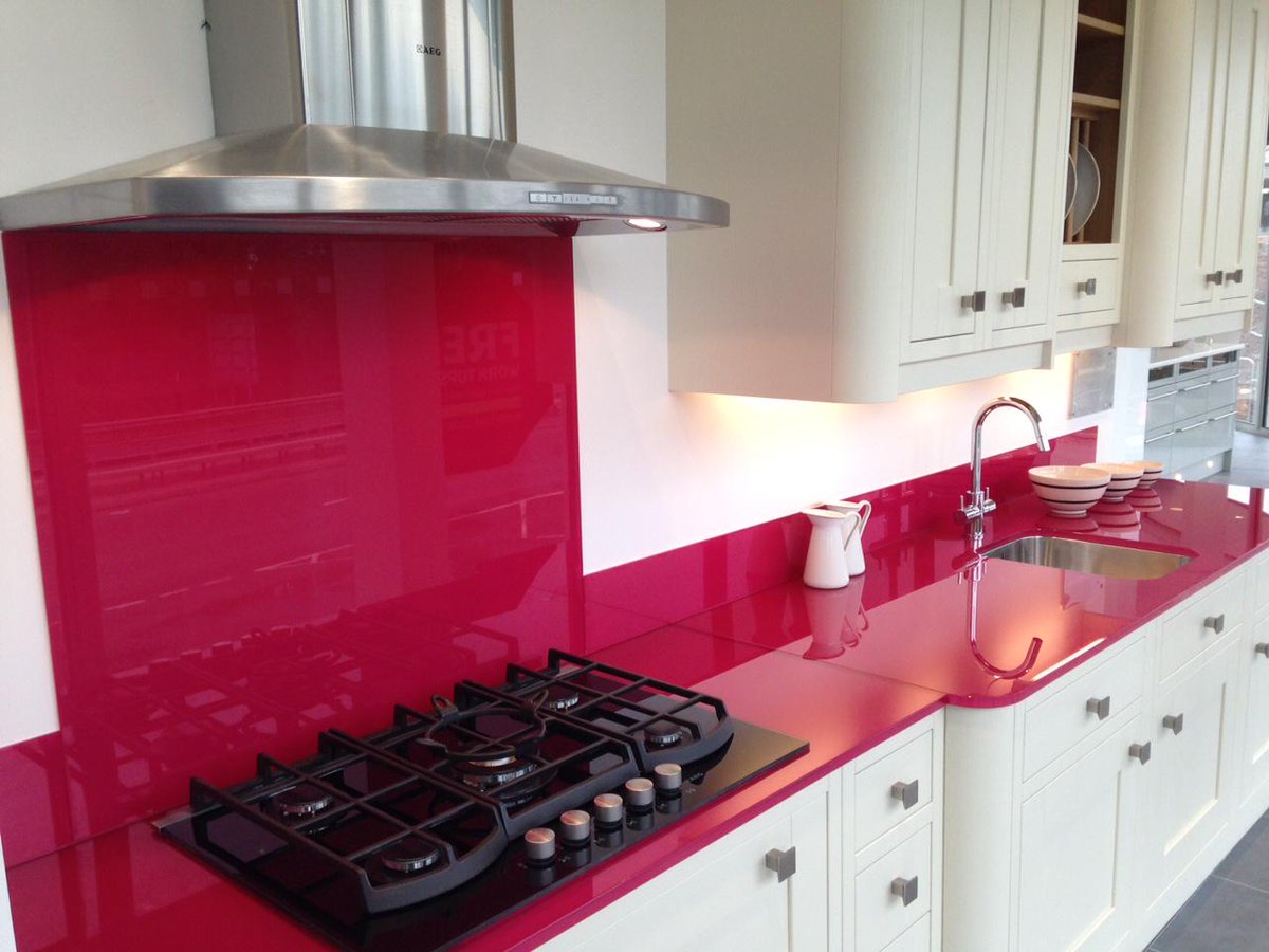 Deco Glaze On Twitter Beautiful Matching Splashback Worktop