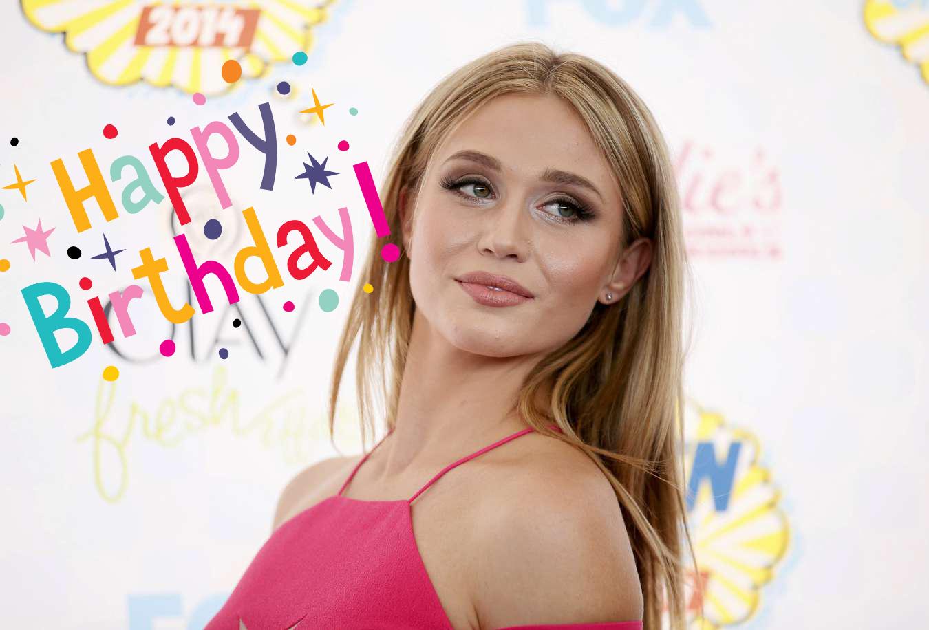 Hoy la actriz de cumple 25 años. Happy Birthday Rita Volk!!!  