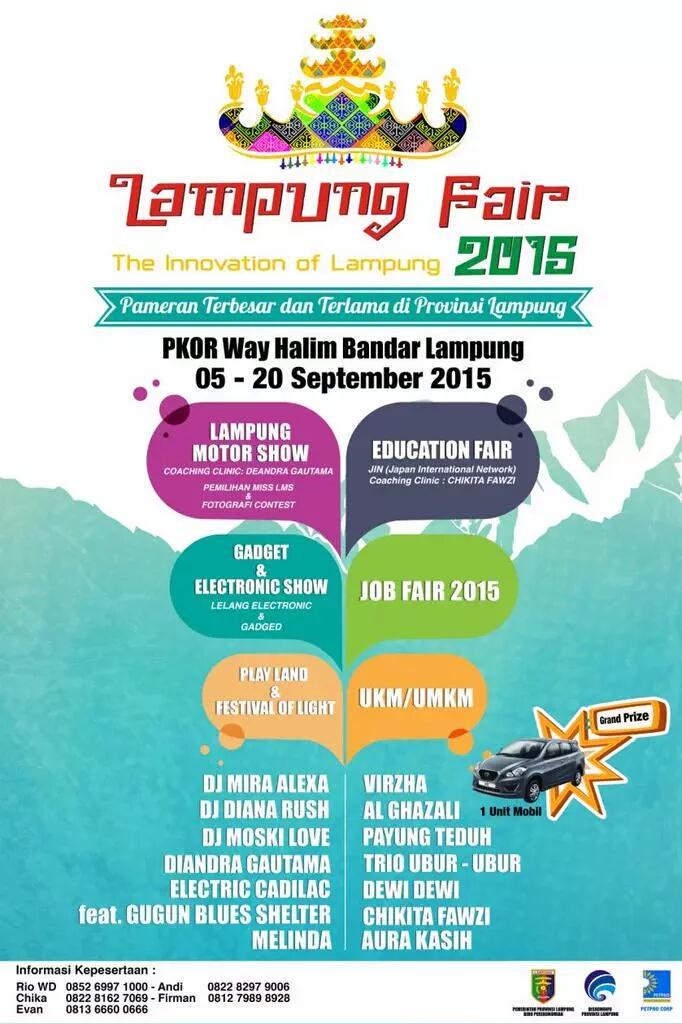 Ada banyak yg akan mengisi yay. Silahkan cek TL <a href="/lampung/">nadia ramadhani</a> fair_ RT <a href="/bayou7fold/">Eko Bayu Hartanto</a>: selain payung teduh, ada siapa min?