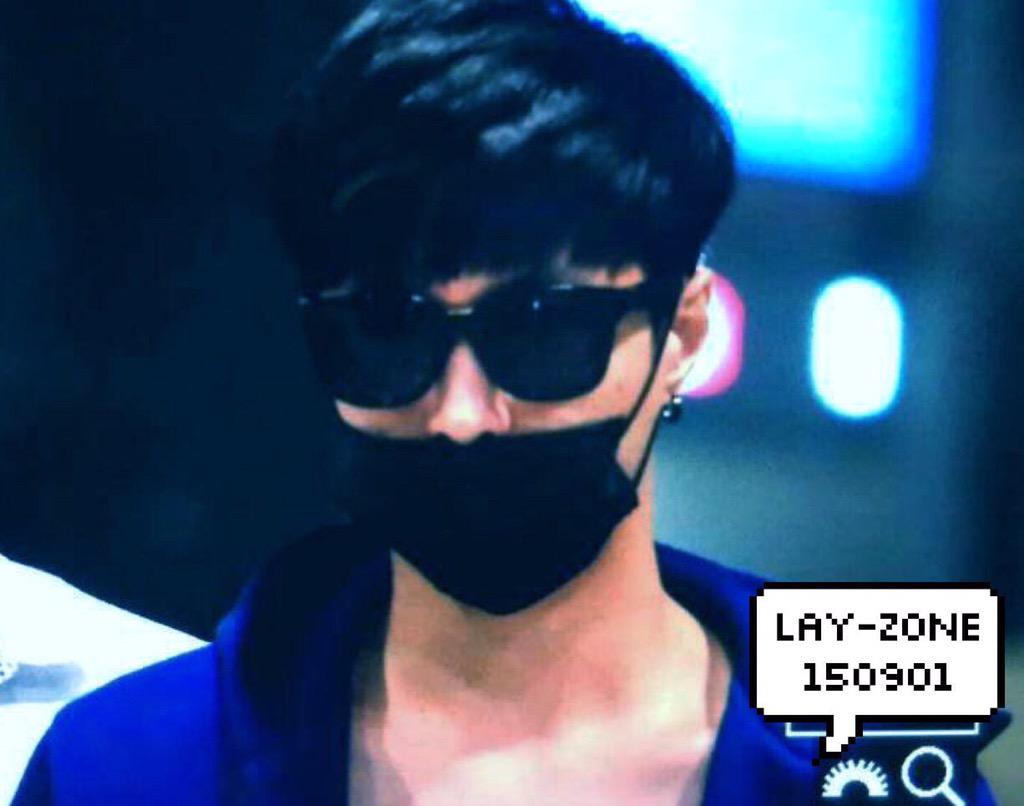 Lay_Zone's tweet photo. 150901 ICN #lay http://t.co/nXJDeVAC20