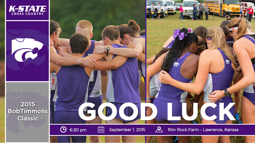 kstatesports's tweet photo. Good luck to #KStateXC in the Bob Timmons Classic in Lawrence! Action gets underway at 6:30 pm! http://t.co/uDwtx5o1c4