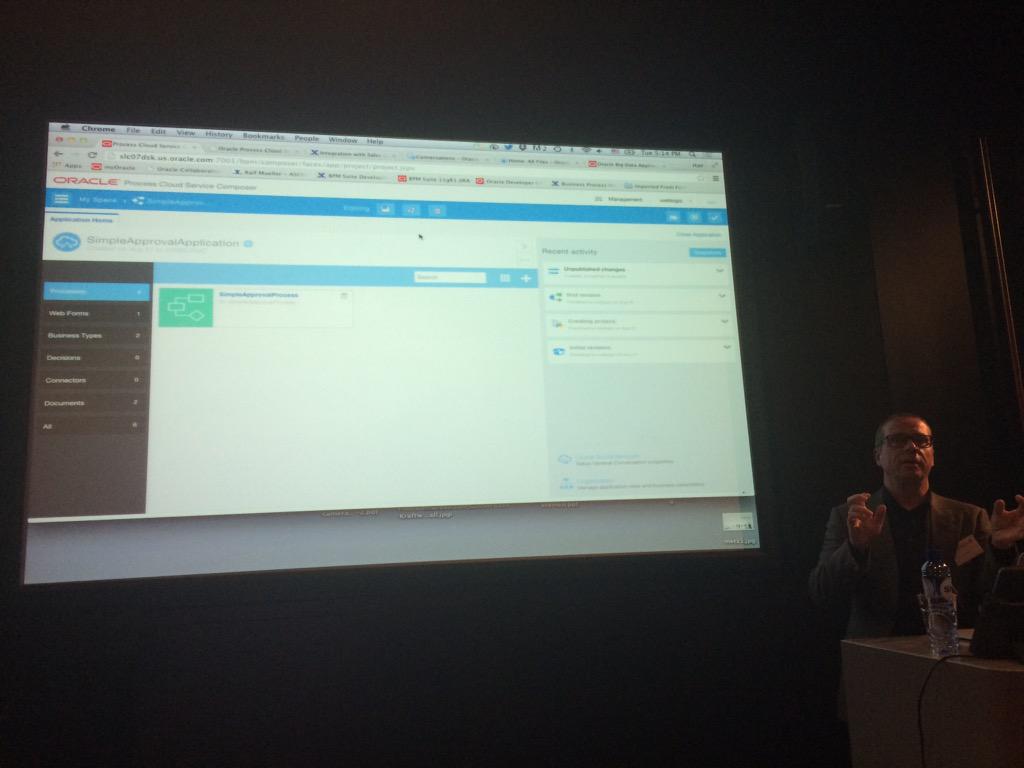 robertvanmolken's tweet image. @ralf_mueller demoing #oraclepcs  and it's upcoming new features including #OracleDCS integration. @OGh_nl @Oracle_NL