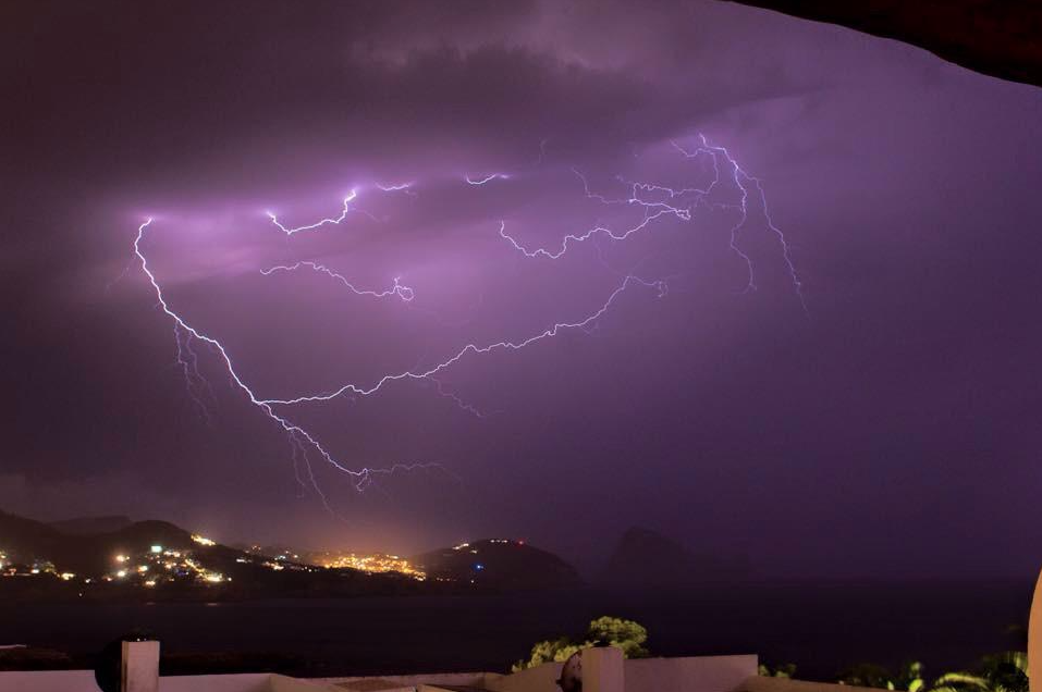 Some pretty crazy weather going on in #Ibiza this year...