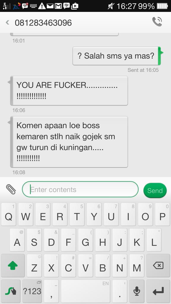 RoderickOdi's tweet photo. @gojekindonesia malam. Saya adalah salah satu konsumen yang memberikan review tanpa perlindungan privasi. Pls respons http://t.co/3JCl8jkl40