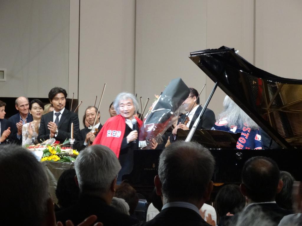                80                          Happy Birthday to Maestro Seiji Ozawa for his 80th Birthday! 
