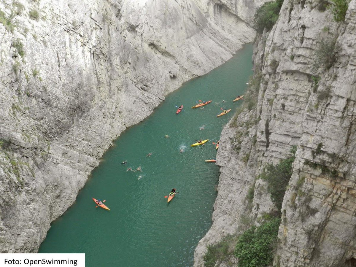 ¿Te gusta nadar? Pues no te pierdas la travesía a nado del Congost de Mont-Rebei <a href="/OpenSwimming/">OPENSWIMMING</a>