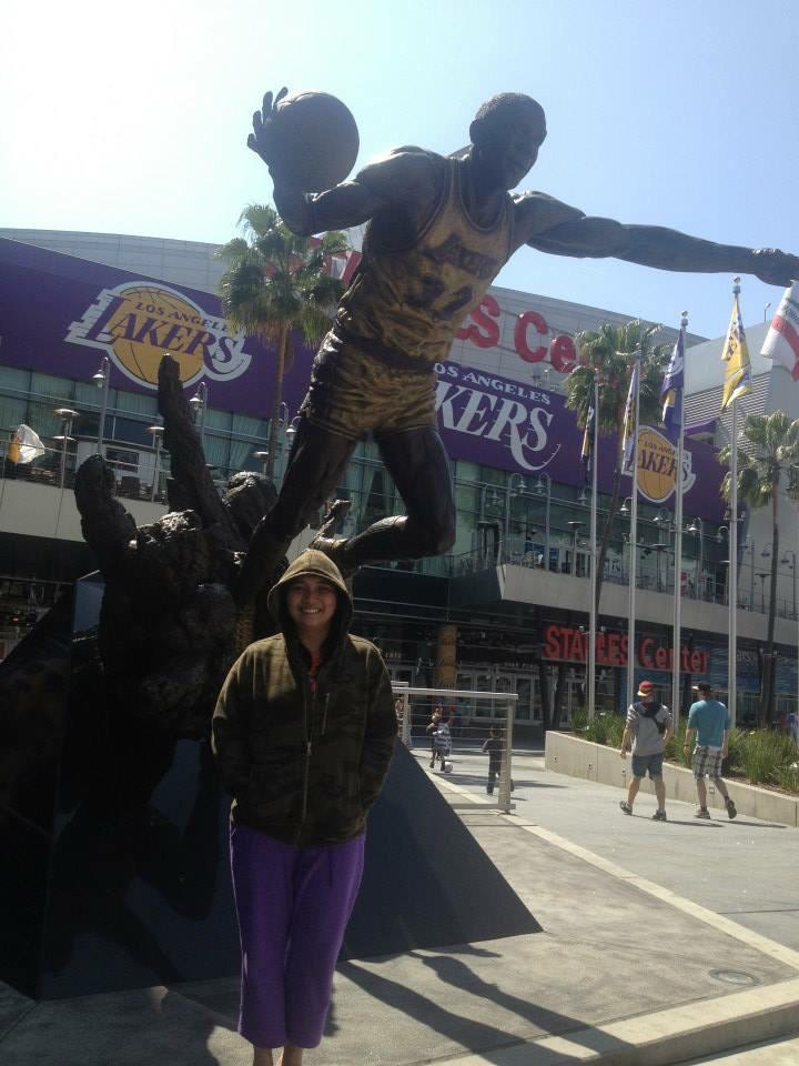 theiy's tweet image. Staples Center. #inmypjs #walangligo #bagonggising #takemeback #LA2013