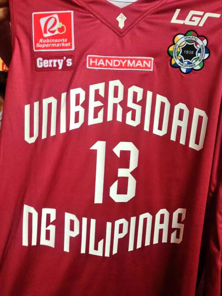 up fighting maroons jersey