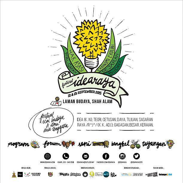 frinjan's tweet image. Festival @idearaya; sebuah festival seni budaya &amp;amp; ilmu ke arah pemberdayaan masyarakat pro… ift.tt/1LRqU7s