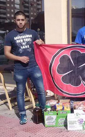 ADI!!! este es el nazi que se dedica a poner pegatinas del athletic con simbologia fascista