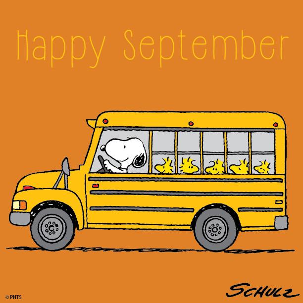PEANUTS on Twitter "Happy September! 🍂 http//t.co/Kr1IB9kFd7"