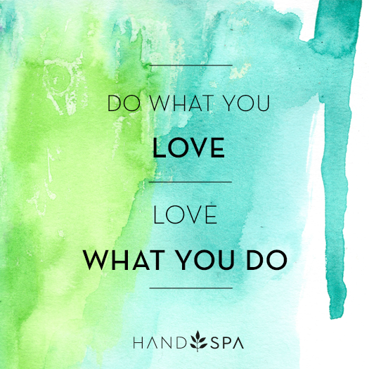 HANDSPA_DF's tweet photo. Do what you love, love what you do. http://t.co/Ii1kBGpQbW