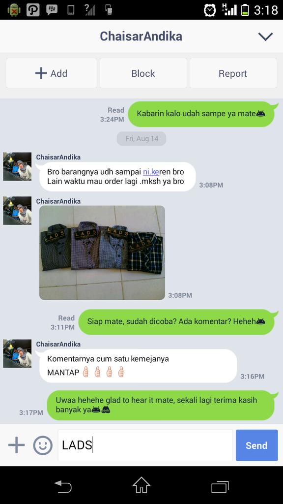 Feedback #testimonialLADS