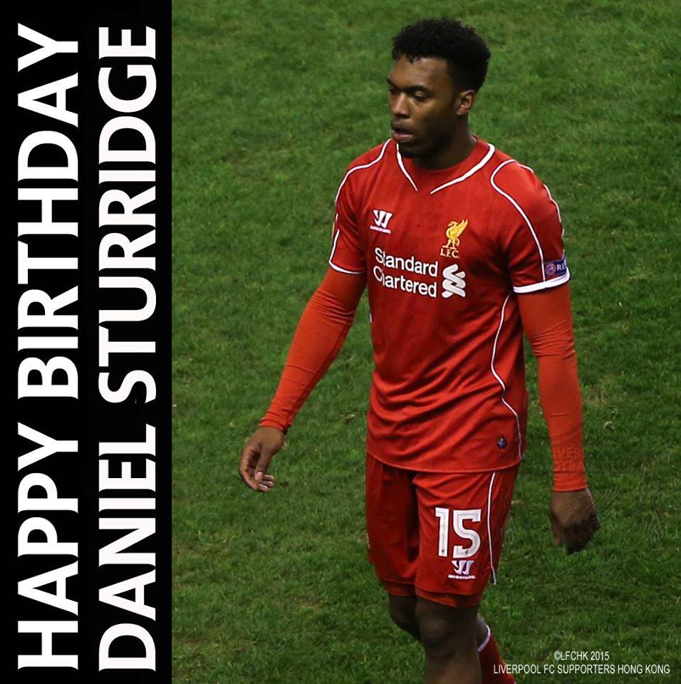 Happy Birthday Daniel Sturridge! 