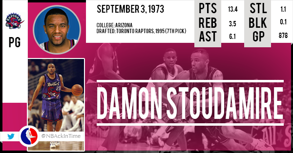 Happy Birthday Damon Stoudamire       