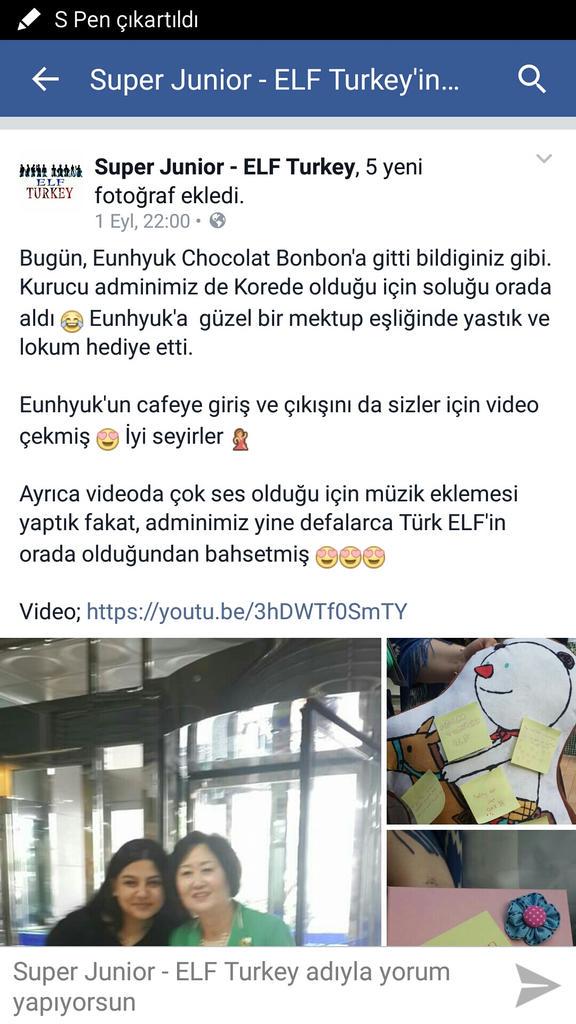 sujuelfturkey's tweet photo. Bugün, Eunhyuk Chocolat Bonbon'a gitti bildiginiz gibi. Kurucu adminimiz de oradaydı
Video; https://t.co/eidKGKF01b http://t.co/XdMvrqCmoG