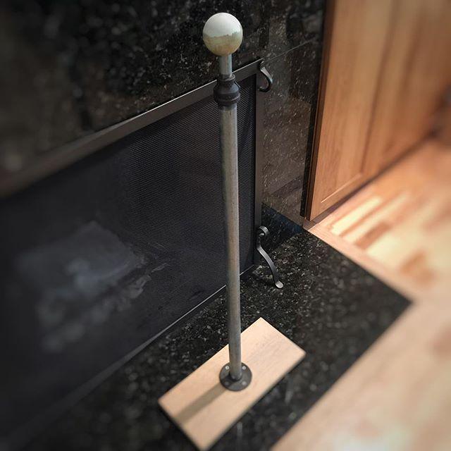TRADiTREE's tweet image. Here is a shot of my pocket pounder. It is 43&quot; tall from floor to top of ball. #worksmarte… ift.tt/1NVLhzM