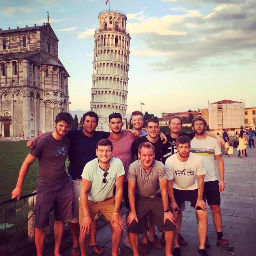 Day 11 - We've reached Pisa!... Even had time to be tourists! #2daystogo #londontorome