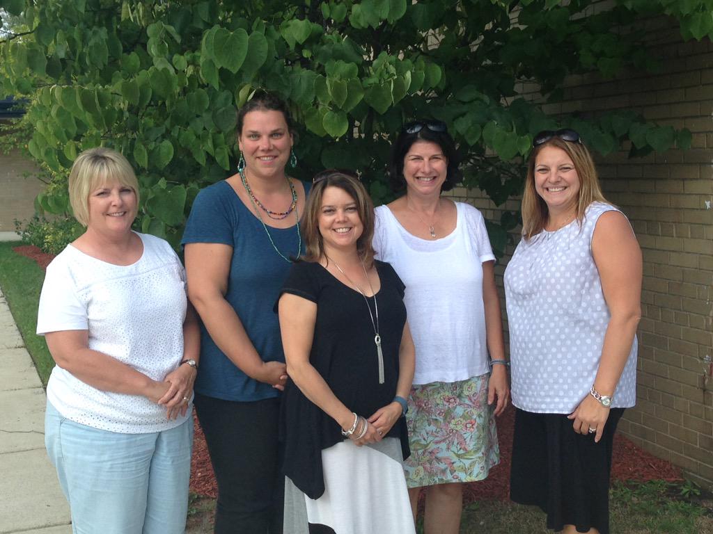 SISS Staff Mrs. Chambers, Mrs. Hogans, Mrs. Gouin, Mrs. Mahoney and Mrs. Cacioppo are READY to support our community!