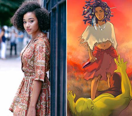 Meet "Niobe," @amandlastenberg's new comic character who is just as free, fierce &amp; fearless! huff.to/1VuvQAC