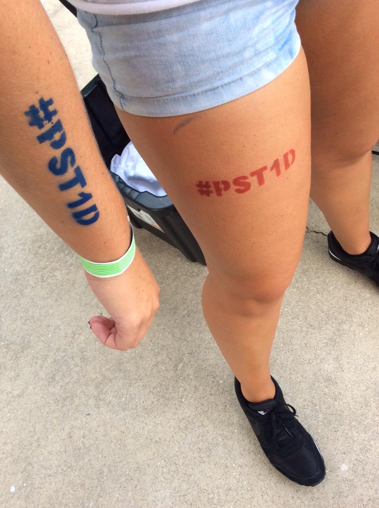 945pst's tweet photo. Coming to @onedirection tonight? Stop by PST for a tat and possibly get upgraded!!! #pst1d #pstnation #Directioners http://t.co/dg3DSXNSVm