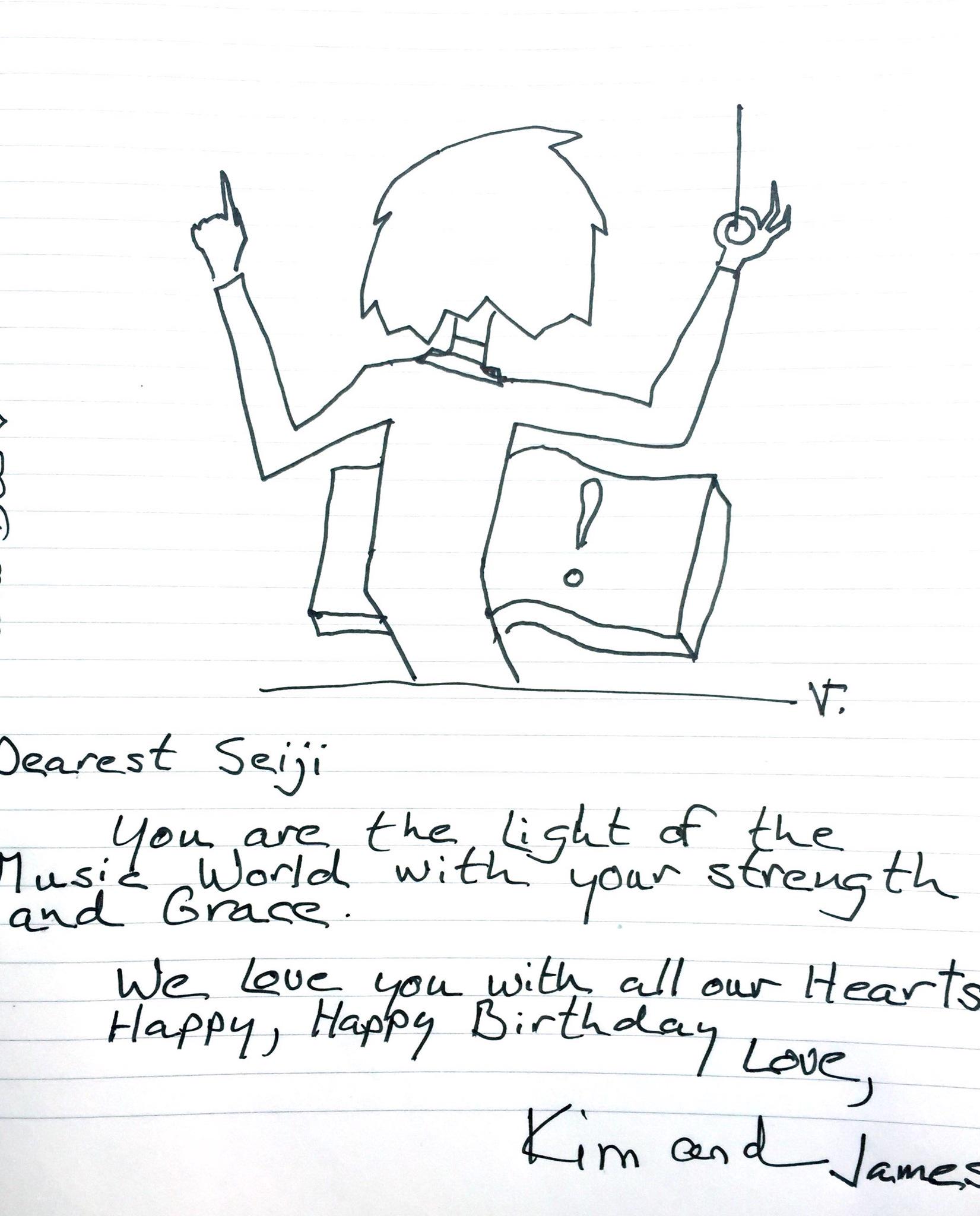 Join James and Kim in wishing Maestro Seiji Ozawa a very happy 80th birthday today!  