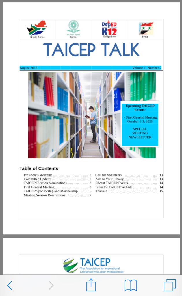 TAICEP_org's tweet image. #TAICEP newsletter
taicep.org/resources/news…
Thx to @Peggy Hendrickson!
#intled #credentialevaluators