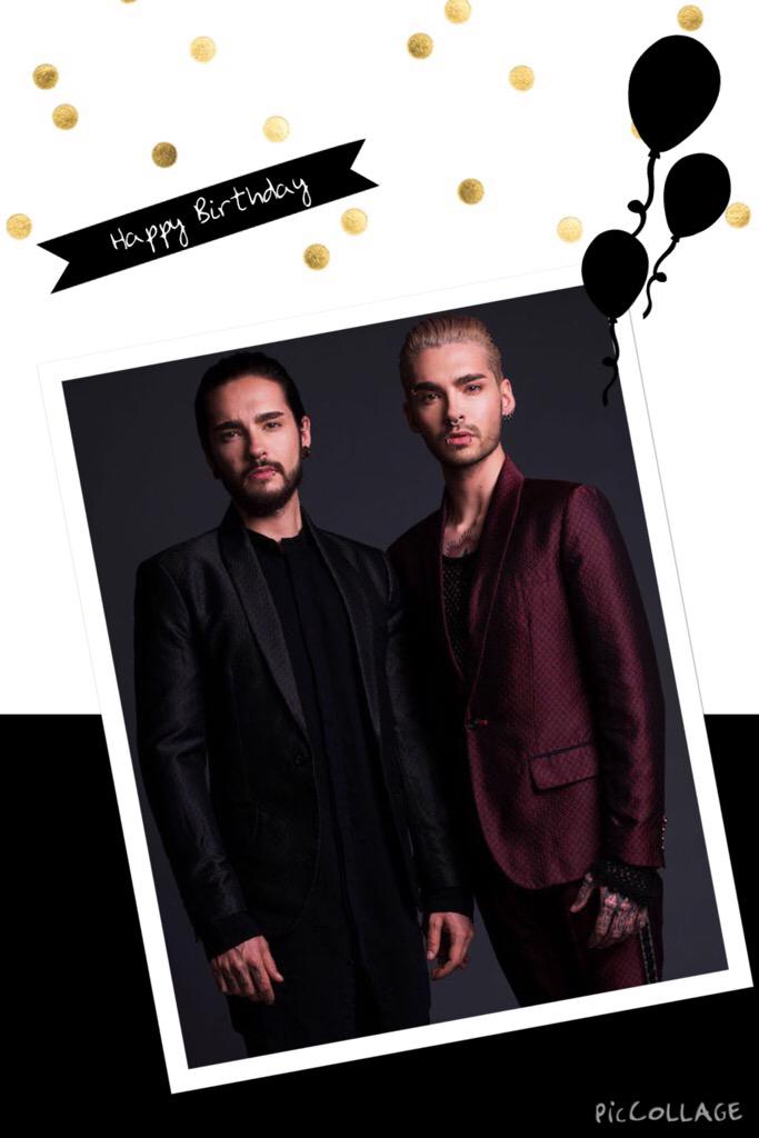 Happy happy happy birthday my fav Bill and Tom Kaulitz! Love you guys so much!    