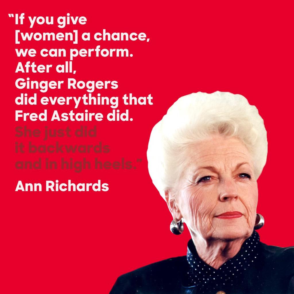 Happy Birthday Ann Richards 