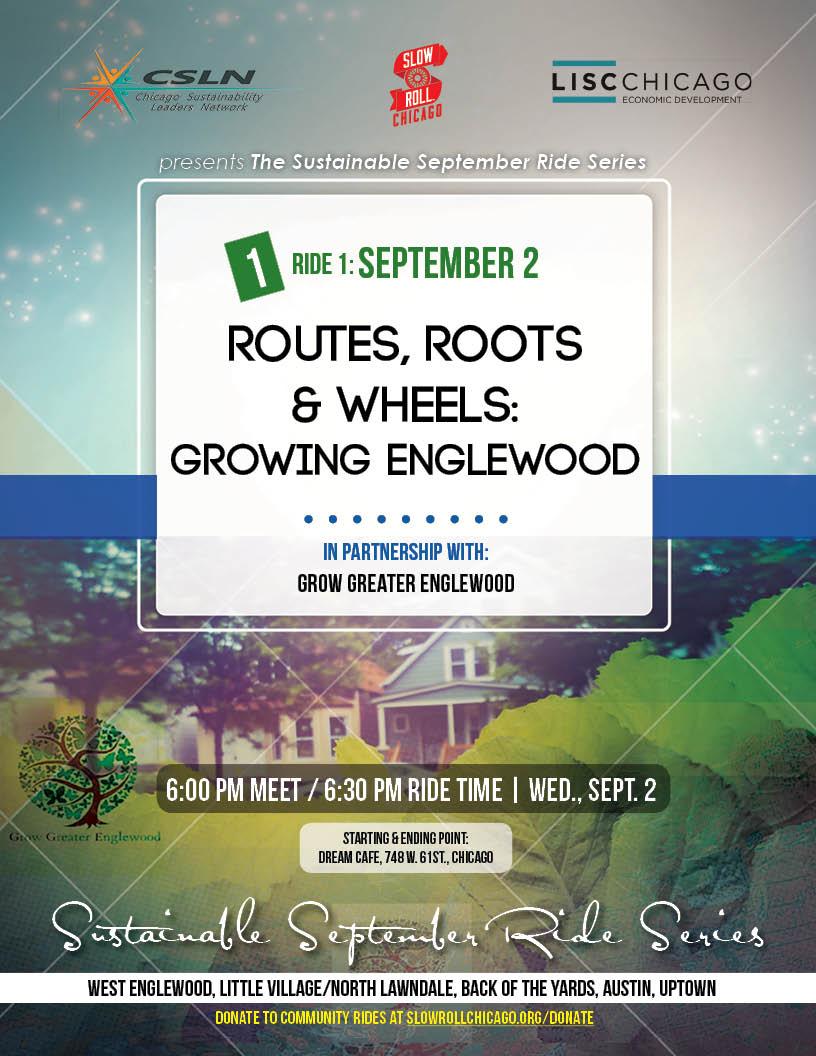 Join us TOMORROW for our first ride in our Sustainable September Ride Series! <a href="/GrowGreater/">Grow Greater CHI</a> <a href="/LISCChicago/">LISC Chicago</a>