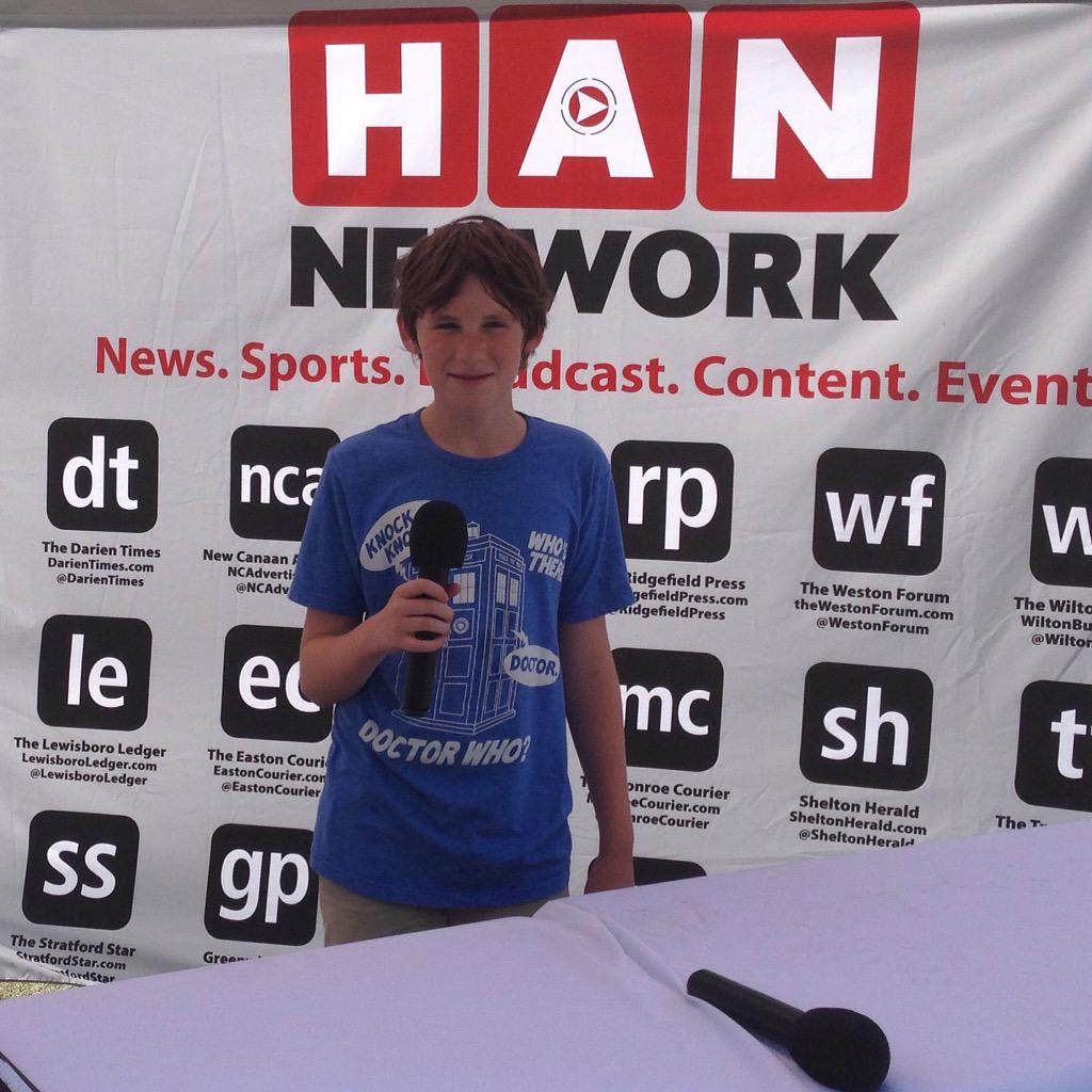 HANNetworkCT's tweet image. The real broadcaster in the family. #SeanAdams #FCIACtour #handemonium #HANCruiser @double5