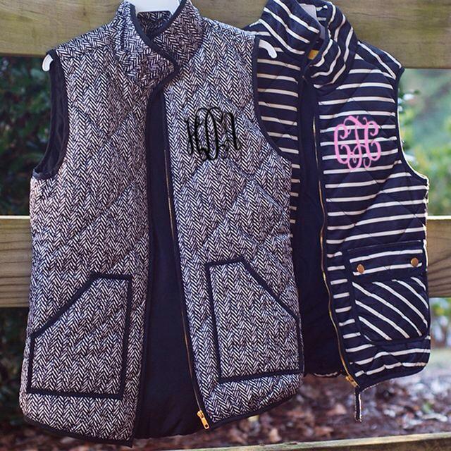 MonogramMary's tweet image. Bring on the warm drinks and vests. Don't forget that #monogram #Preppy

1) MarlyLily
2) Jcrew
3) Skkilby21 via Etsy