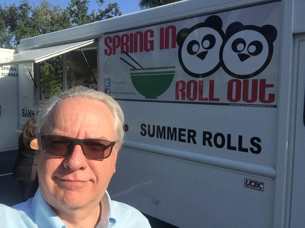 stuart_putnam's tweet photo. @SpringInRollOut ... My absolute favorite food truck is here! @CF_Gardens #WakeConf15 http://t.co/HIGHCjDulG