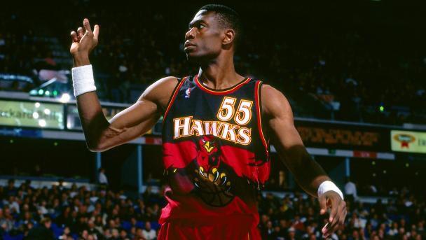 NBABuzzDaily's tweet image. The Hawks are retiring Dikembe Mutombo's number on November 24th.