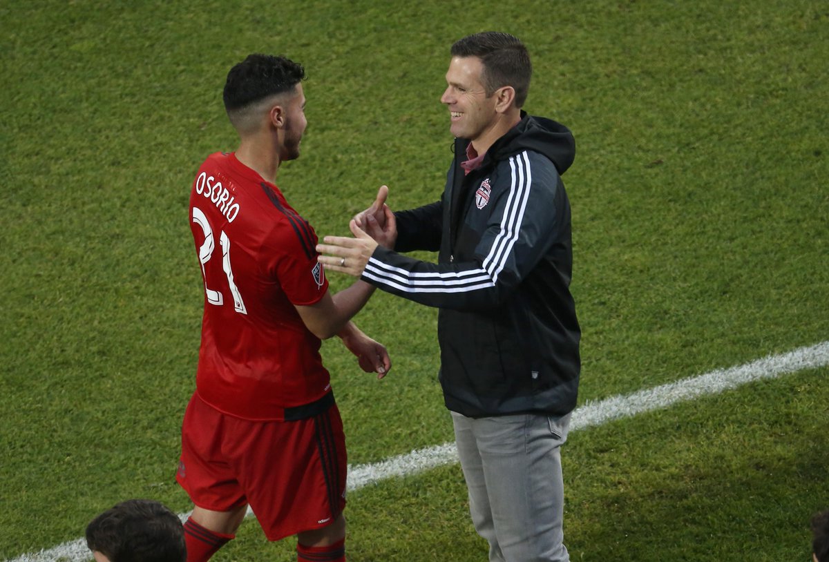 TorontoFC's tweet image. WATCH: Marking one year on the job for head coach Greg Vanney. bit.ly/1UqhmQ3