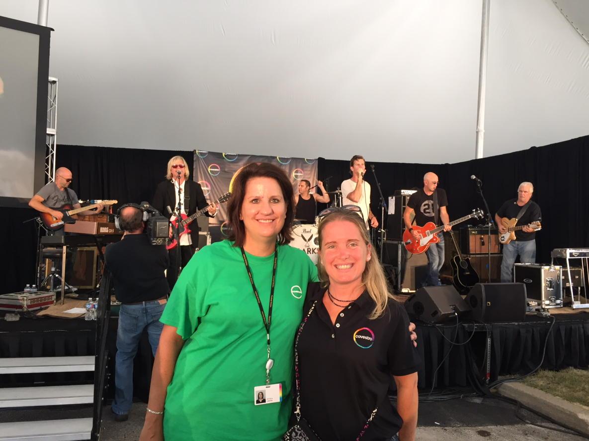 jkpittgirl's tweet photo. Best day at work. @theclarks @oliviapsu #hellocovestro http://t.co/kQK5bmbOOQ