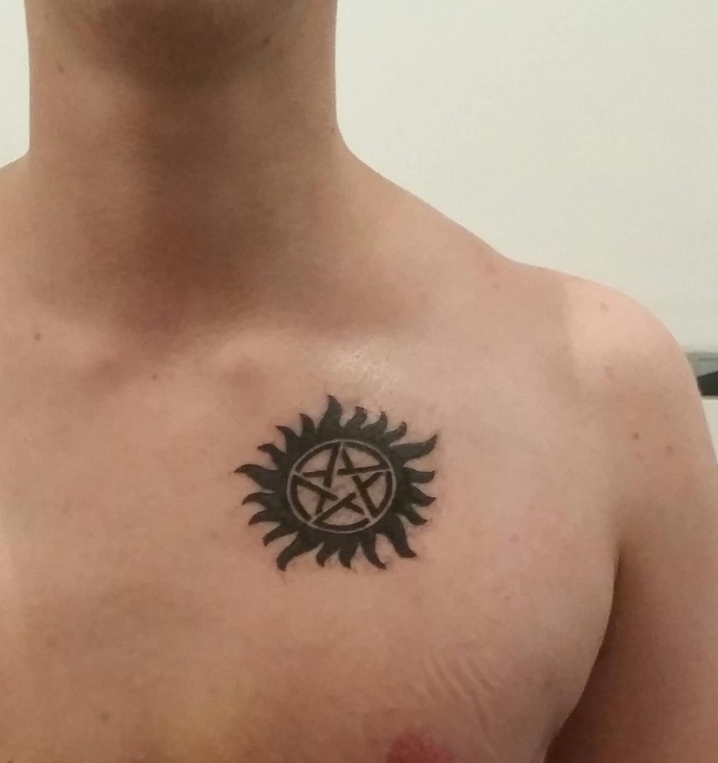 Is having a tattoo of a pentagram star without a circle around it still  considered a satanic symbol  Quora