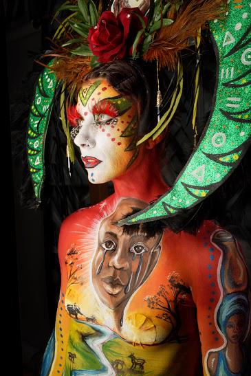 Fine Art, Bodypainting & Airbrush Make-up / bodyart by Lana Chromium