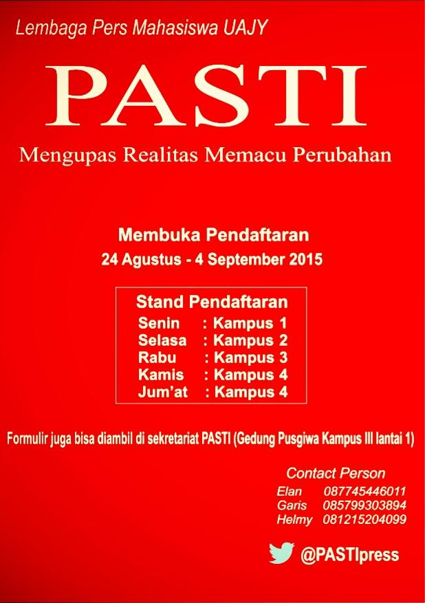 Berikut jadwal buka stand sekaligus contact person yang bisa dihubugi.