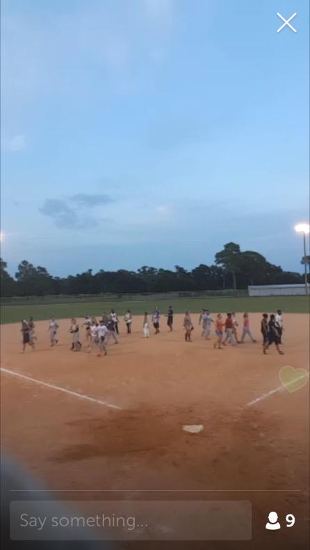 PerrinNBH's tweet image. Got to watch my girl scrimmage via live feed today! #navysoftball