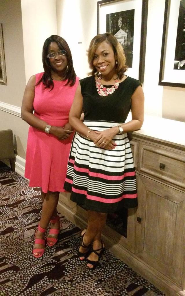 JacquelineOO7's tweet image. The Co-founnders of the #Pinktech Summit - @thepinkmogul and I networking in ATL  #fullSTEAMahead