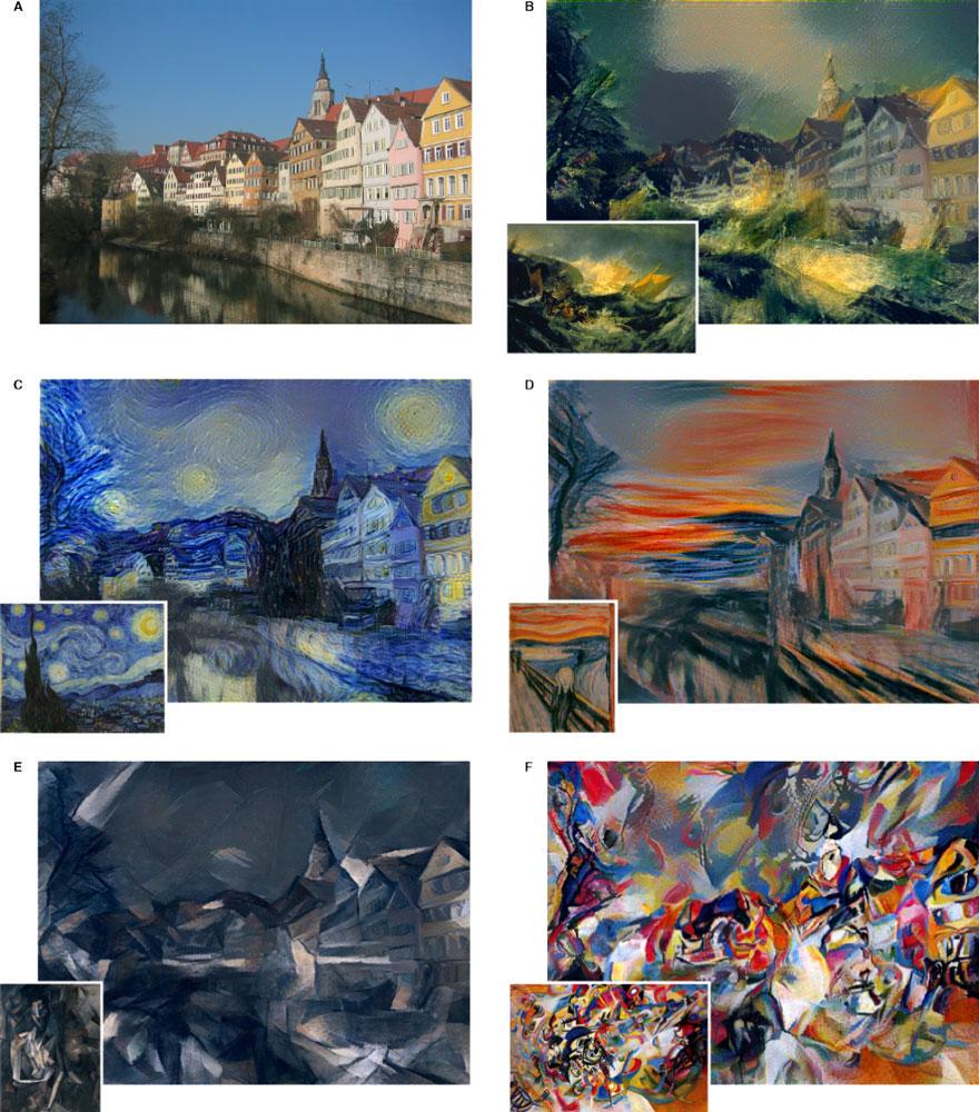 TheMostVivid's tweet image. an algorithm was developed that can morph an image to resemble a painting in the style of a masters work
