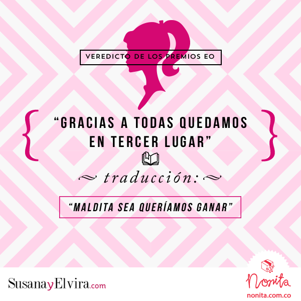 cobloodymary's tweet photo. De cualquier manera queremos darles las gracias @SusanayElvira #PremiosEO http://t.co/TuqecxfcpJ http://t.co/uQeVgQMKlT
