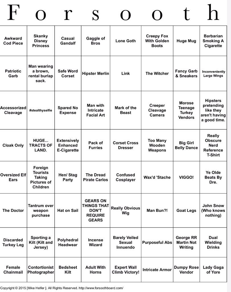 ForsoothBoard's tweet image. The 2015 Forsooth Board has been successfully crafted. Marvel at it&apos;s beauty!