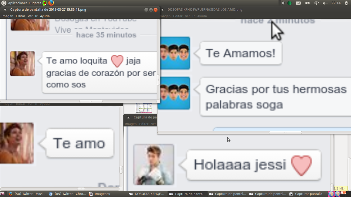 Jessi_MFJ's tweet photo. @mathisellanes  @juanpabarbot @fedevigevani  LOS AMO :3 GRACIAS POR TODO
SON MUCHO <3 http://t.co/WNkHASW8rN