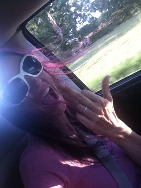 Was out in this co twice today meeting went great not sure the old peeps were o into my hair or the crush