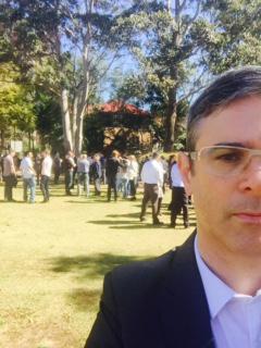 OfficialDBProp's tweet image. our Agent tony couldn't resist stopping and taking a #selfie during a recent fire drill. Glasses on point my friend