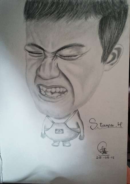 sanditaufikh's tweet photo. Coba tebak ini lagi ketawa atau sedih?
Created by: Aji safa'at
#GoDraw http://t.co/dpAPL8Id9i