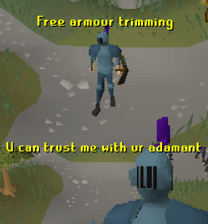 School RuneScape on Twitter: "Want your armour trimmed? #YouCrossedTheLineIn4Words http://t.co/K2KfD4iwm2" / Twitter