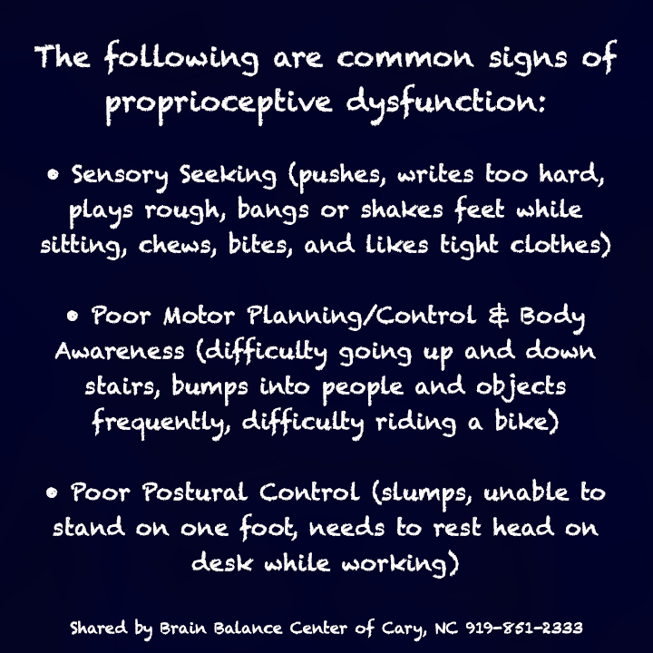 brainbalancenc's tweet image. Many children w/ #processingdisorders report feeling disjointed. 
#ProprioceptiveDysfunction
brainbalancecenters.com/blog/2015/08/p…